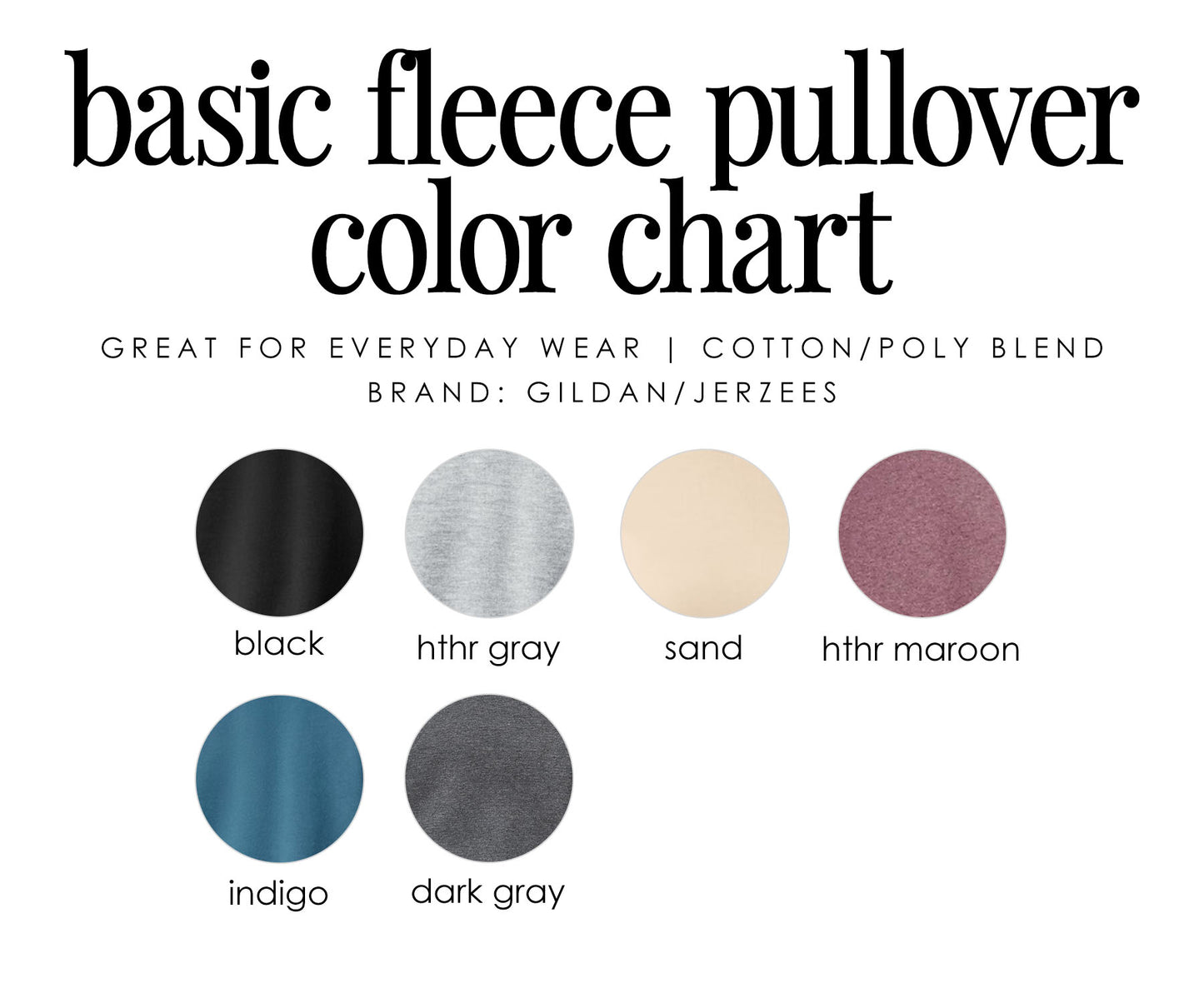 *ONE LEFT* 46940 | Embroidered Basic Pullover | 30% Donated To LAF Park Project