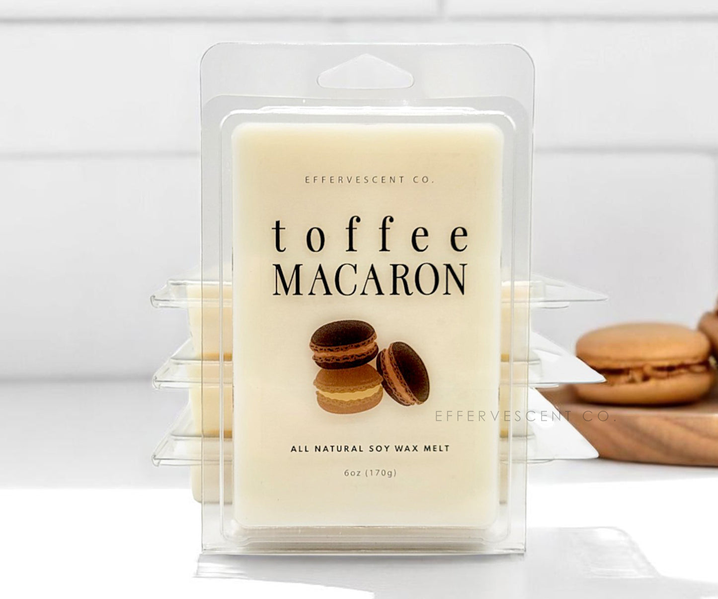 Toffee Macaron | Large 6oz Soy Wax Melt
