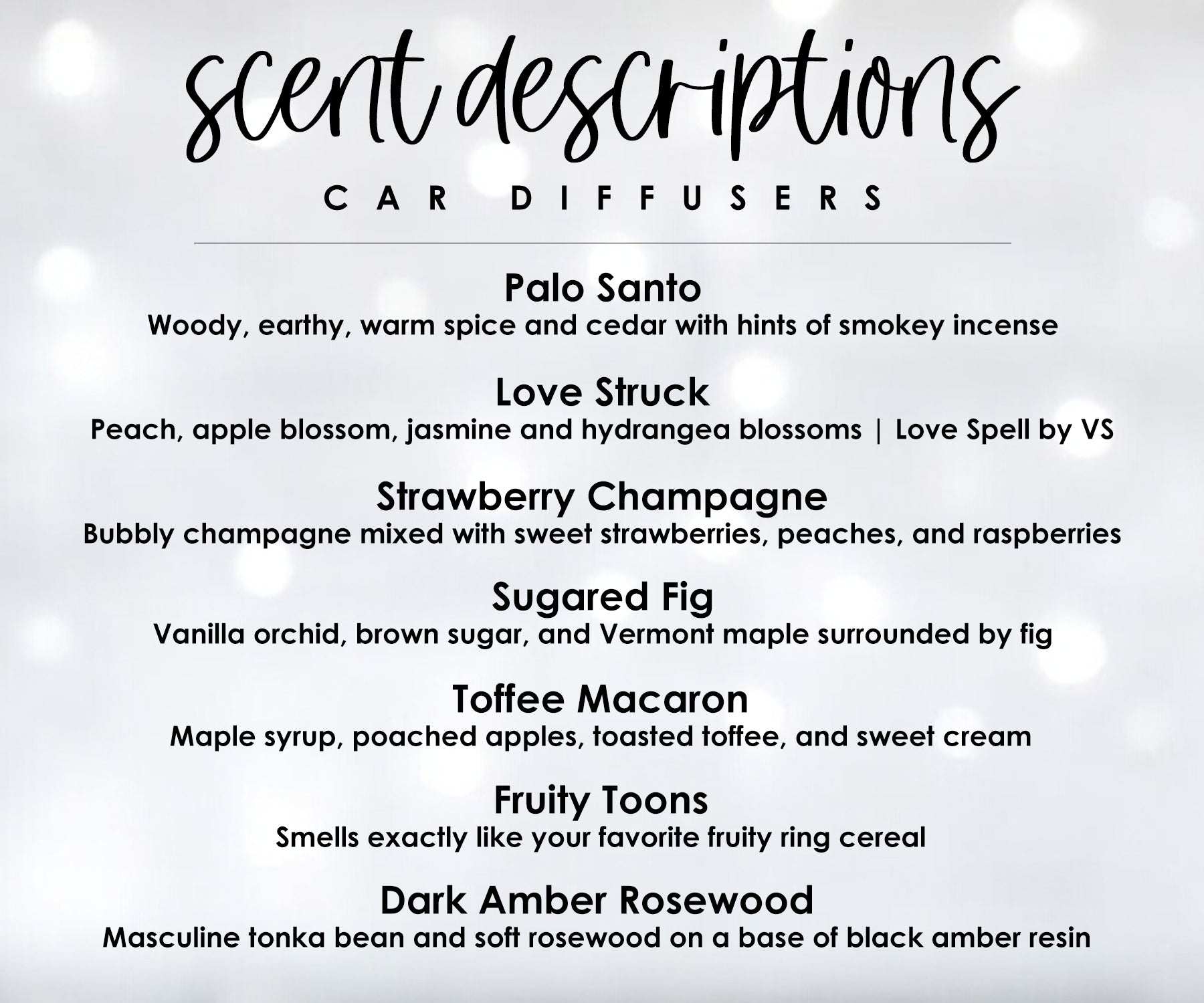 Car Diffusers