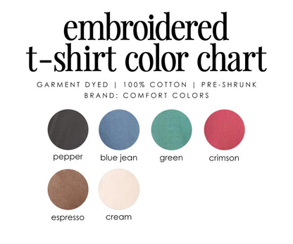 46940 | Embroidered Adult Tee | 30% Donated To LAF Park Project