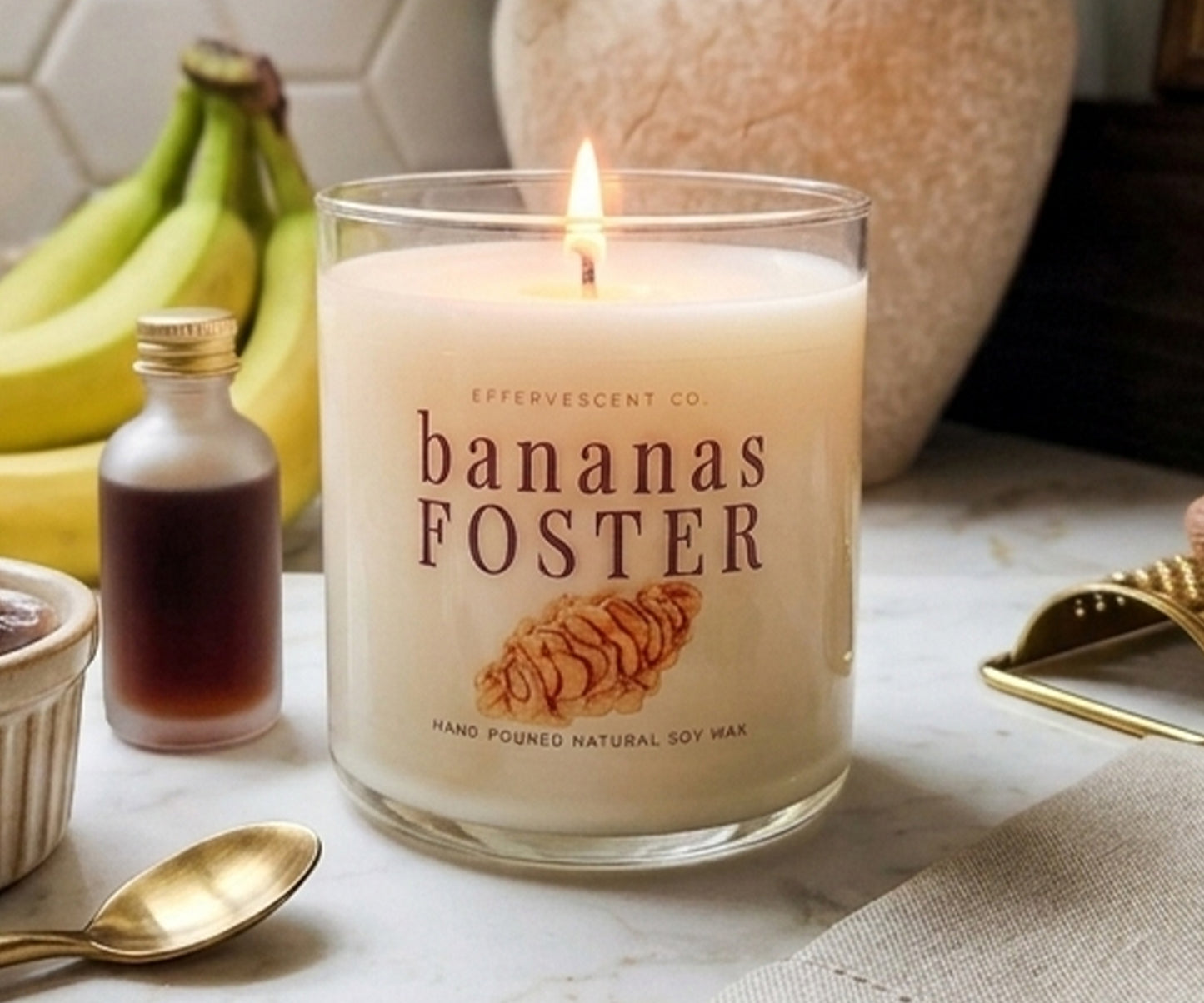 Bananas Foster | Soy Candle