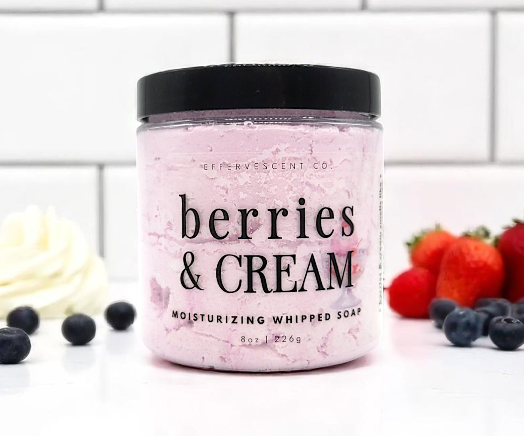 Berries and Cream | Whipped Soap
