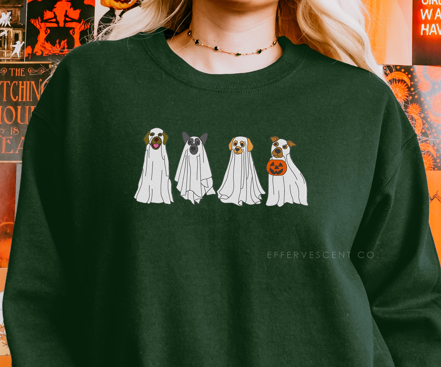 Ghost Dogs | Embroidered Pullover/Hoodie
