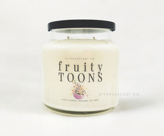 Fruity Toons | 2-Wick Soy Candle