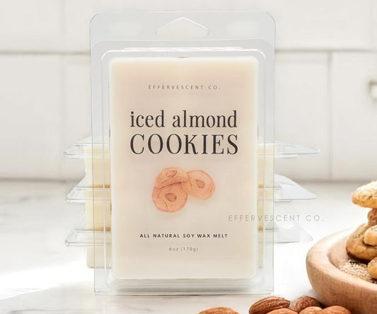 Iced Almond Cookies | Large 6oz Soy Wax Melt