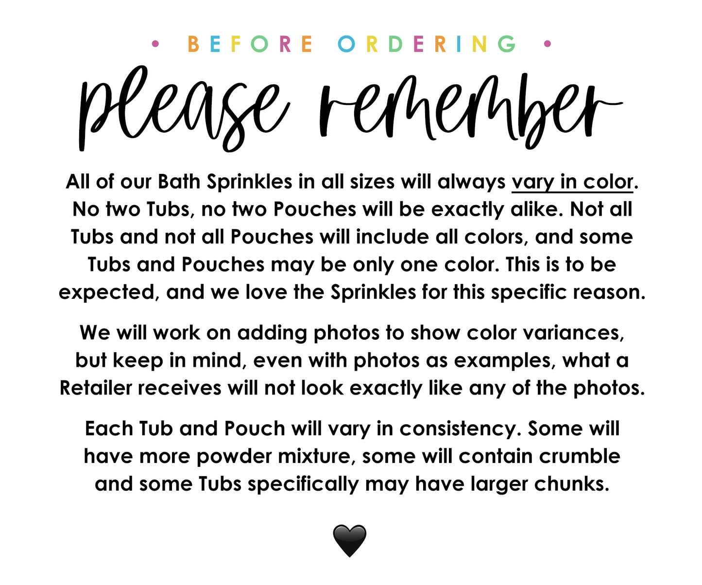 Bath Sprinkles | 12oz Tub