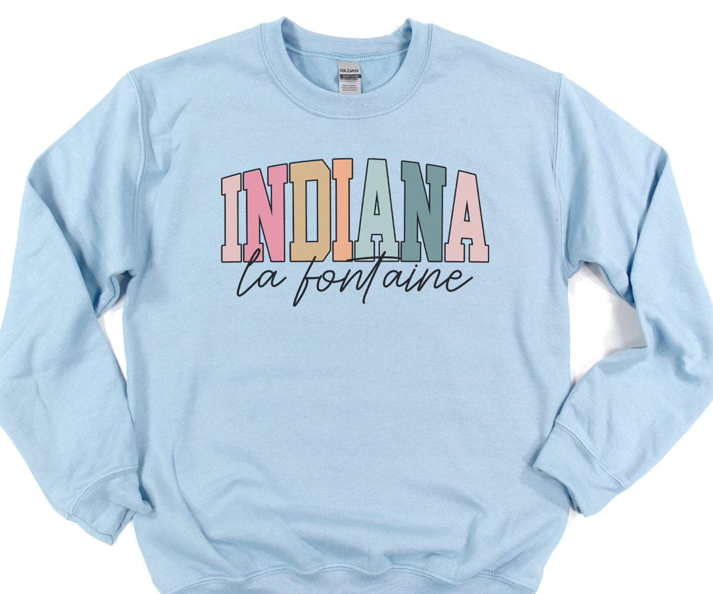 La Fontaine, Indiana (Multi-Color) | Basic Pullover | 30% Donated to LAF Park Project