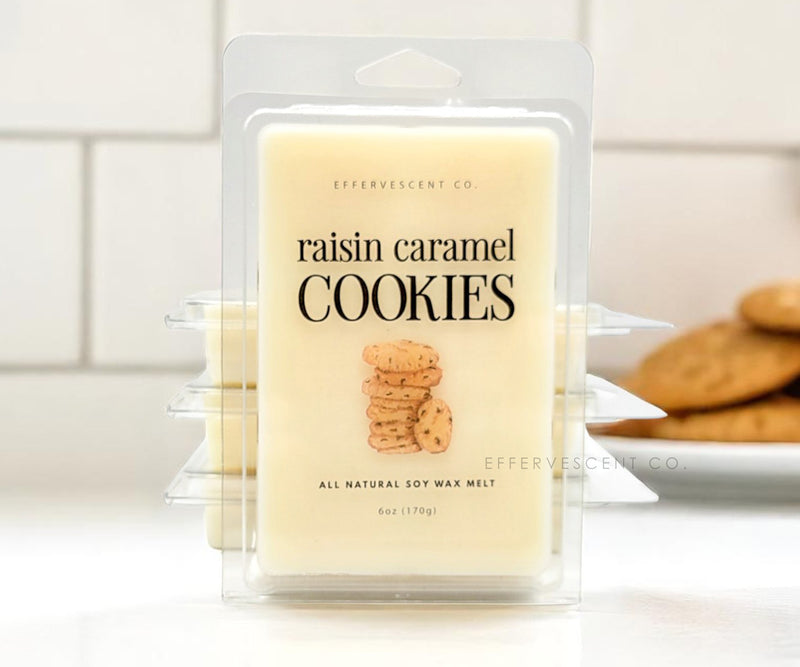Raisin Caramel Cookies | Large 6oz Soy Wax Melt