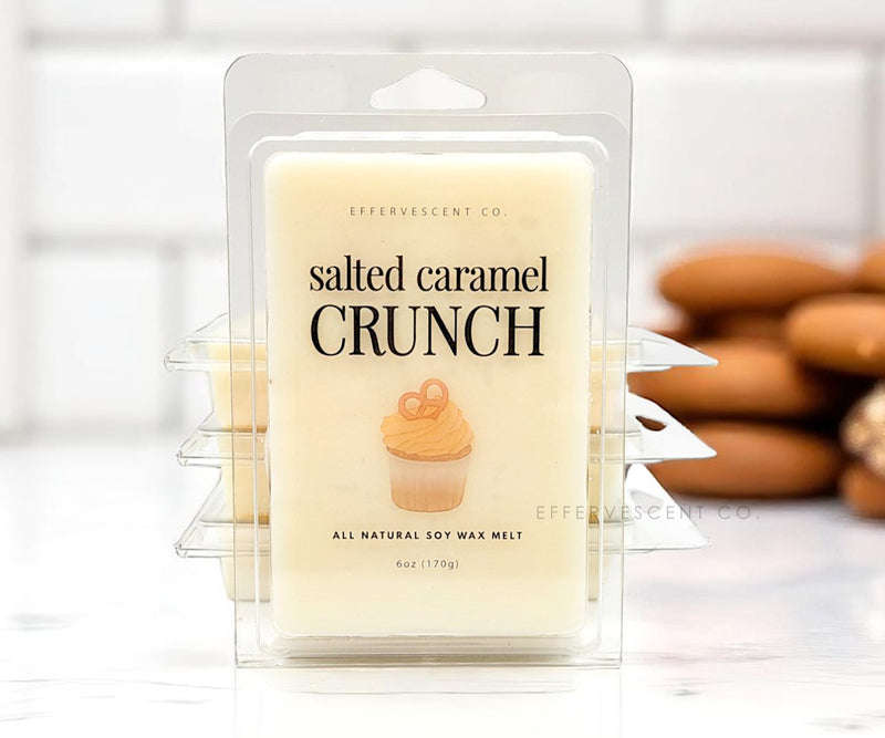 Salted Caramel Crunch | Large 6oz Soy Wax Melt