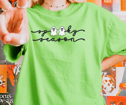 Spooky Season | Embroidered T-Shirt