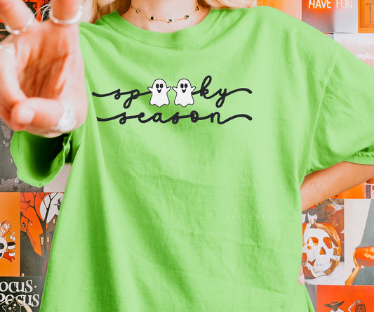 Spooky Season | Embroidered T-Shirt