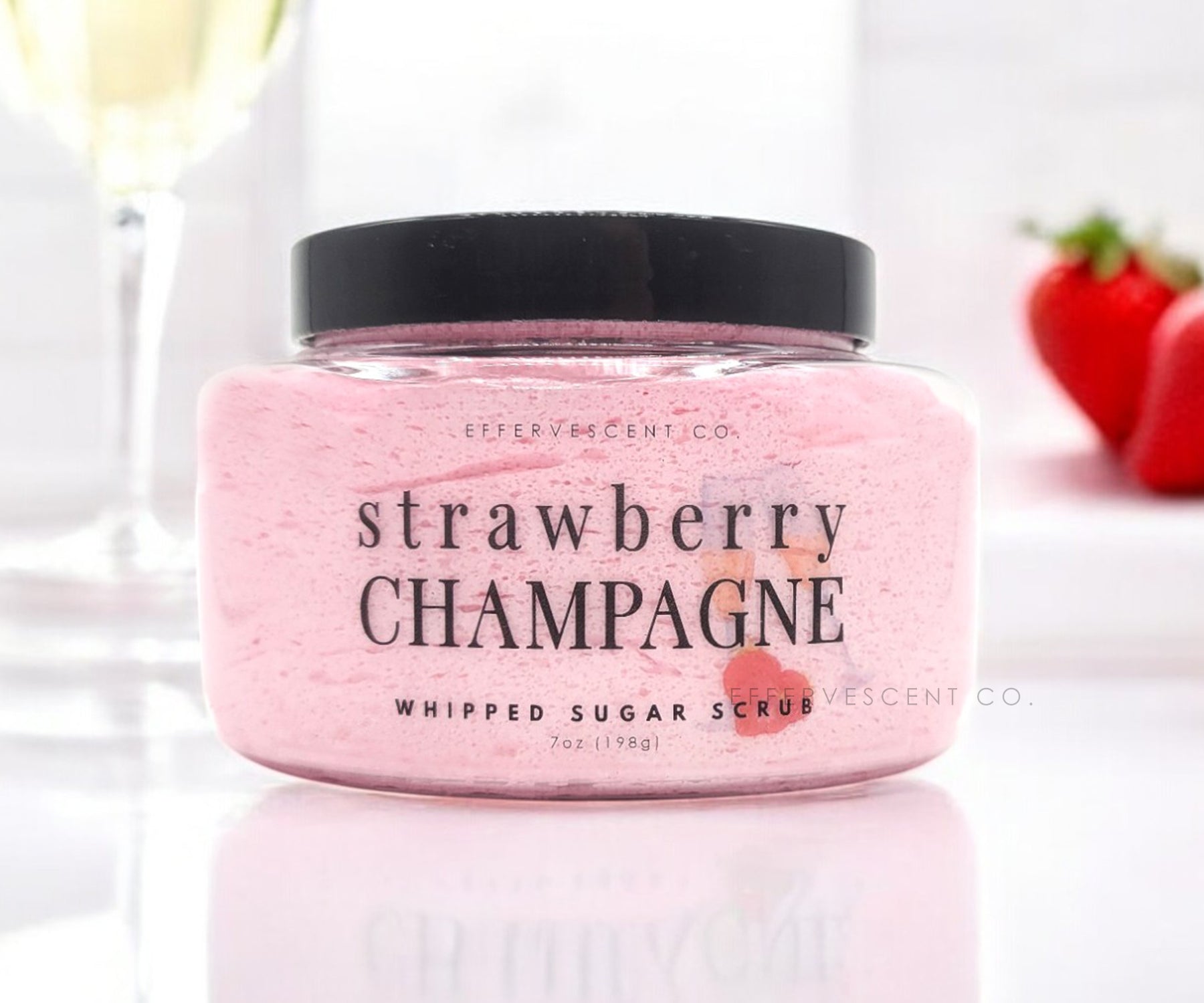 Strawberry Champagne | Whipped Sugar Scrub