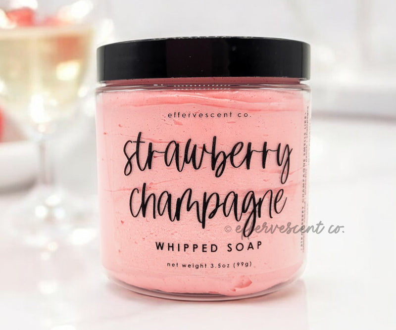 Strawberry Champagne | Whipped Soap
