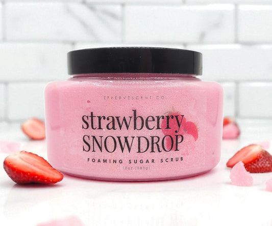 Strawberry Snowdrop | Foaming Sugar Scrub