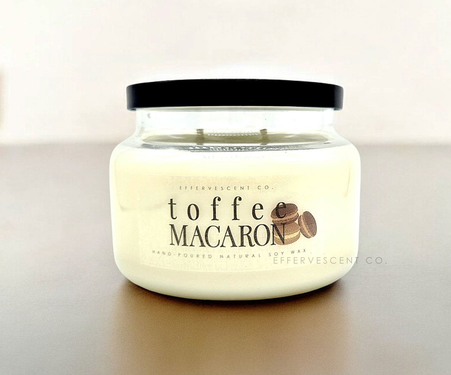 Toffee Macaron | 2-Wick Soy Candle