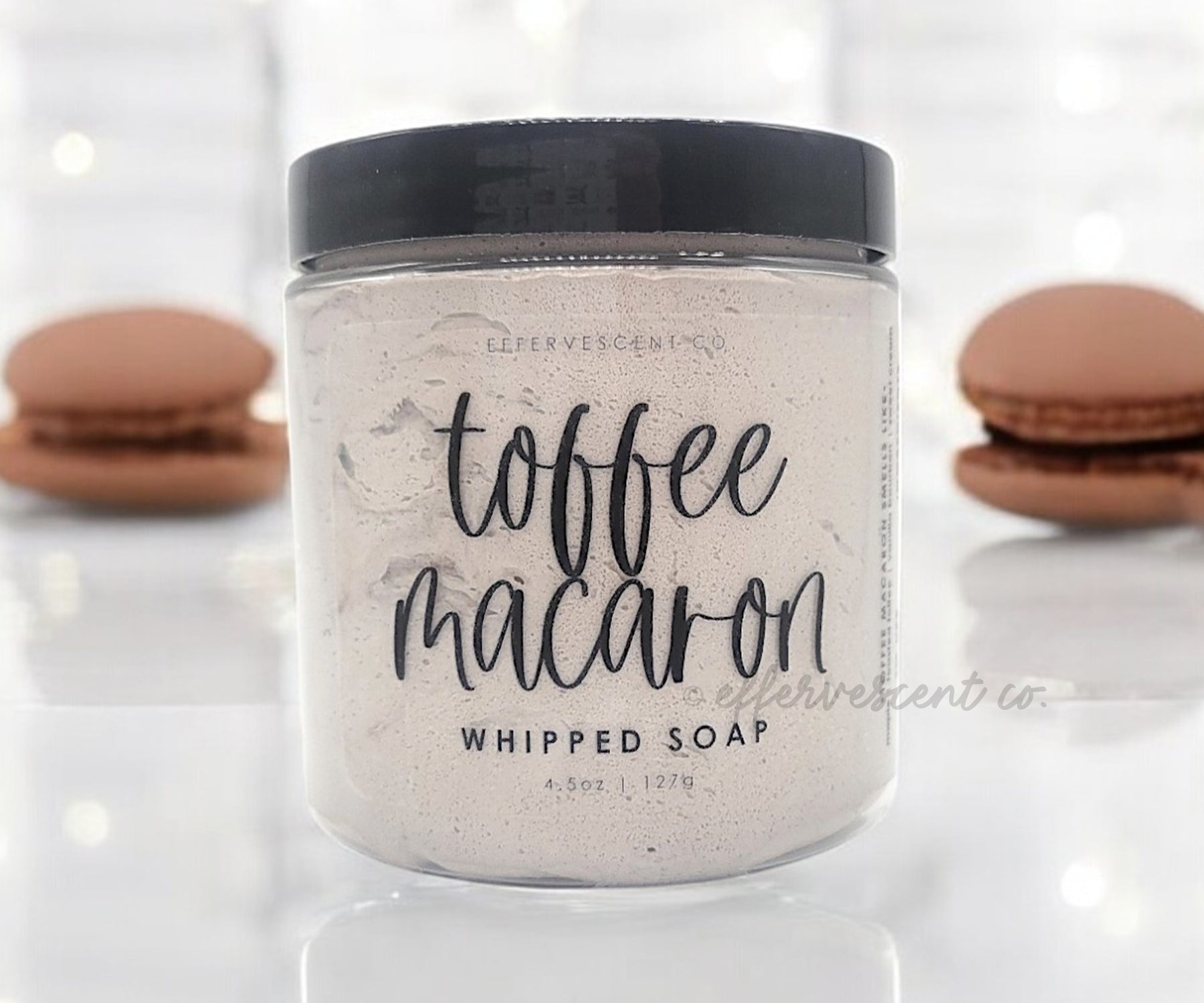 Toffee Macaron | Whipped Soap