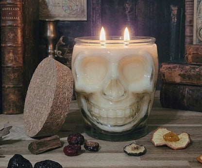 Twisted Pumpkin | Soy Candle | Limited Skull