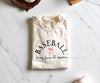 Baseball Is My Favorite Season | Embroidered Tee