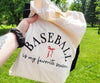 Baseball Is My Favorite Season | Embroidered Tee