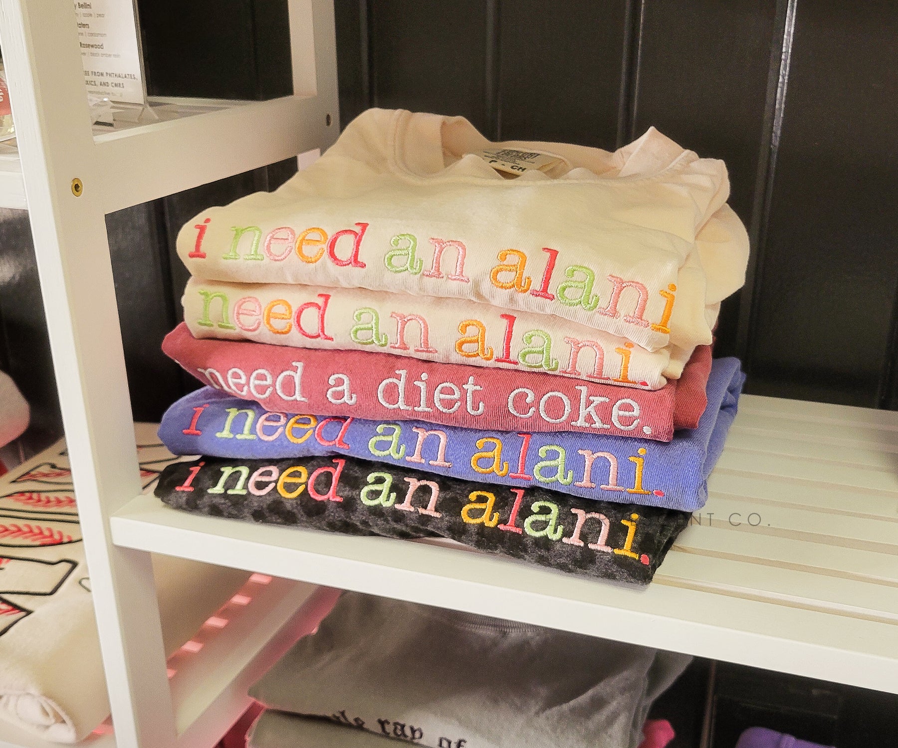 I Need An Alani | Embroidered Tee