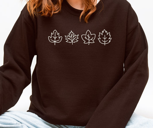 Fall Leaves | Embroidered Pullover/Hoodie