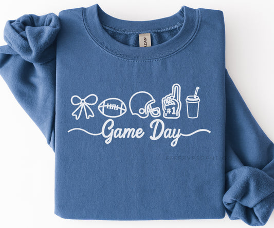 Game Day (Multiple Design Options!) | Embroidered Pullover/Hoodie