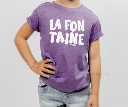 La Fontaine (Groovy) | Youth Tee | 30% Donated To LAF Park Project
